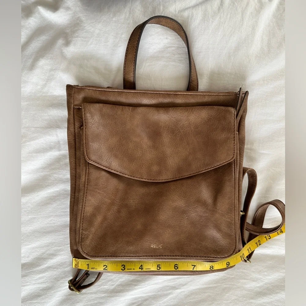 Relic by Fossil Brianna Convertible Backpack – Light Brown